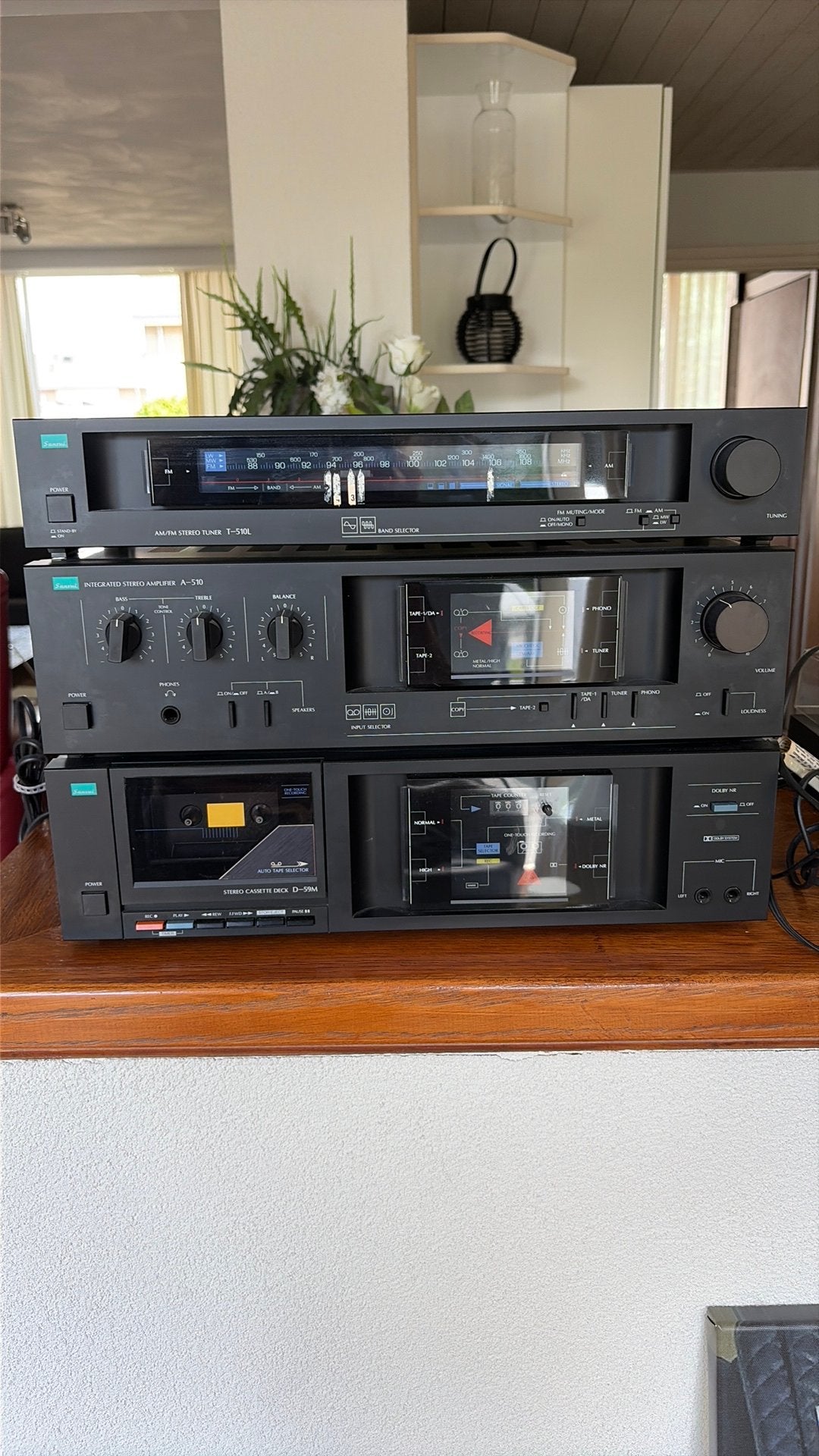 Sansui stereo toren, Ophalen, Gebruikt, Overige merken, Losse componenten