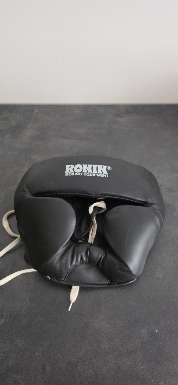 Ronin gezichtsbeschermer - Zwart, Goede Staat, Sport en Fitness, Boksen, Ophalen of Verzenden, Gebruikt, Bokshelm