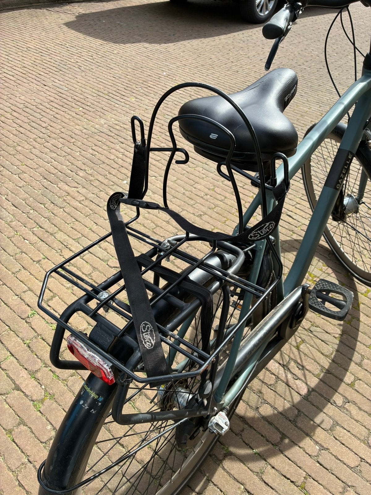 Steco fietsmand of tas drager, Ophalen of Verzenden, Zo goed als nieuw