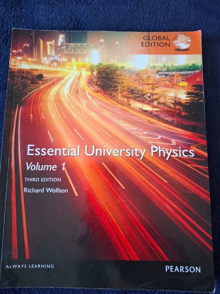 Essential university physics - Volume 1, Richard Wolfson, Ophalen of Verzenden, Beta, Zo goed als nieuw, WO