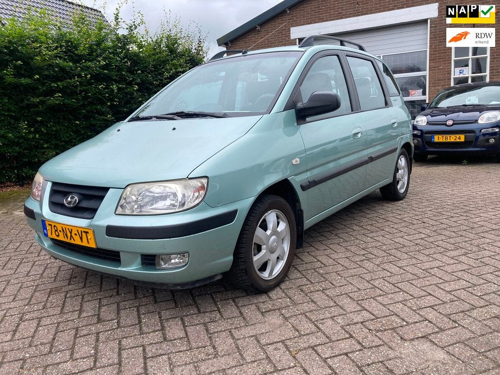 Hyundai Matrix 1.6i GL 25 Edition Bj 2004, Airco, Navi,163.3, Auto's, Hyundai, Bedrijf, Te koop, Matrix, Airbags, Airconditioning
