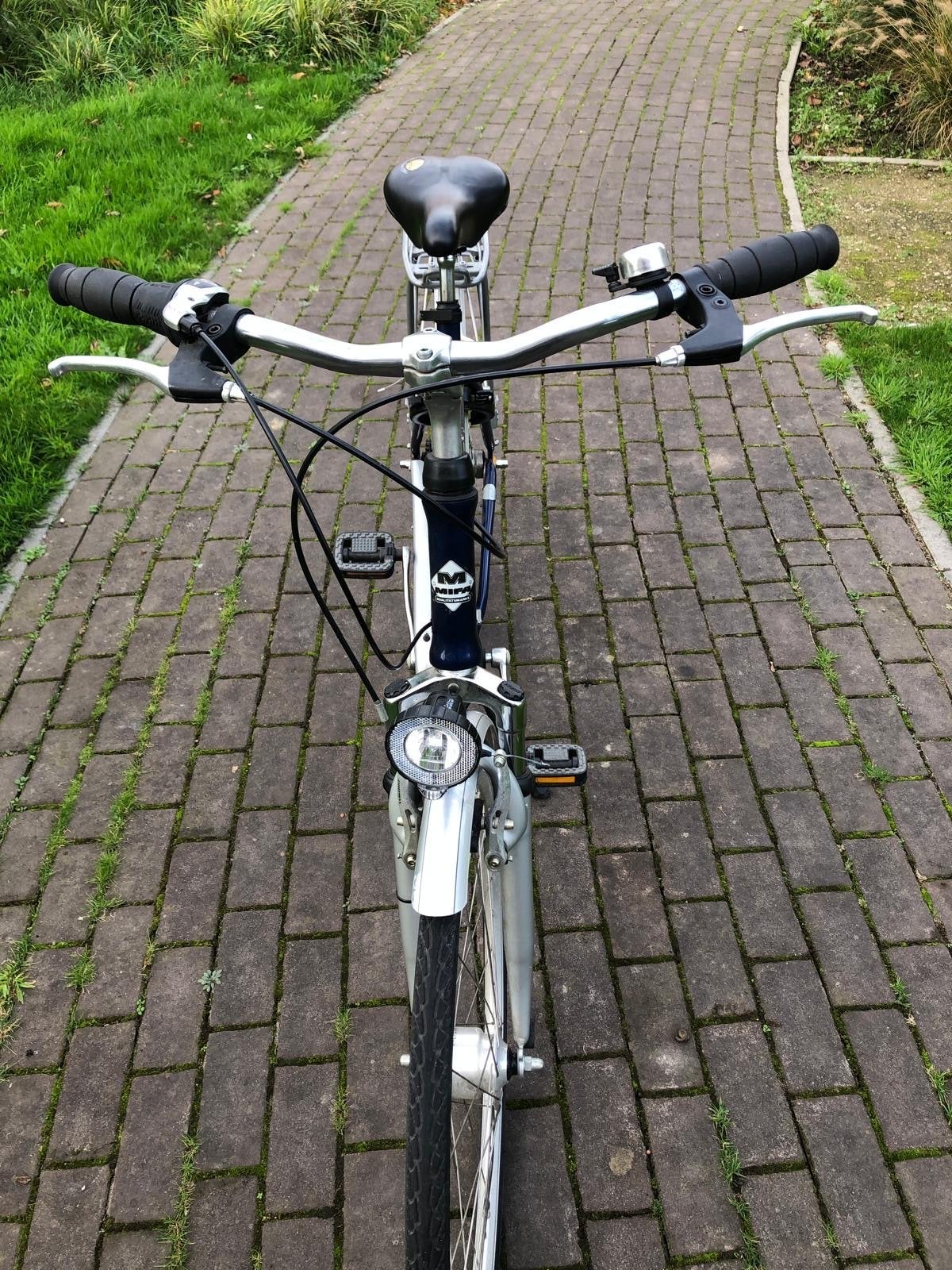 Mifa X-Road Damesfiets - Blauw, Goede Staat, Gebruikt, Ophalen, Overige merken, Minder dan 10 versnellingen