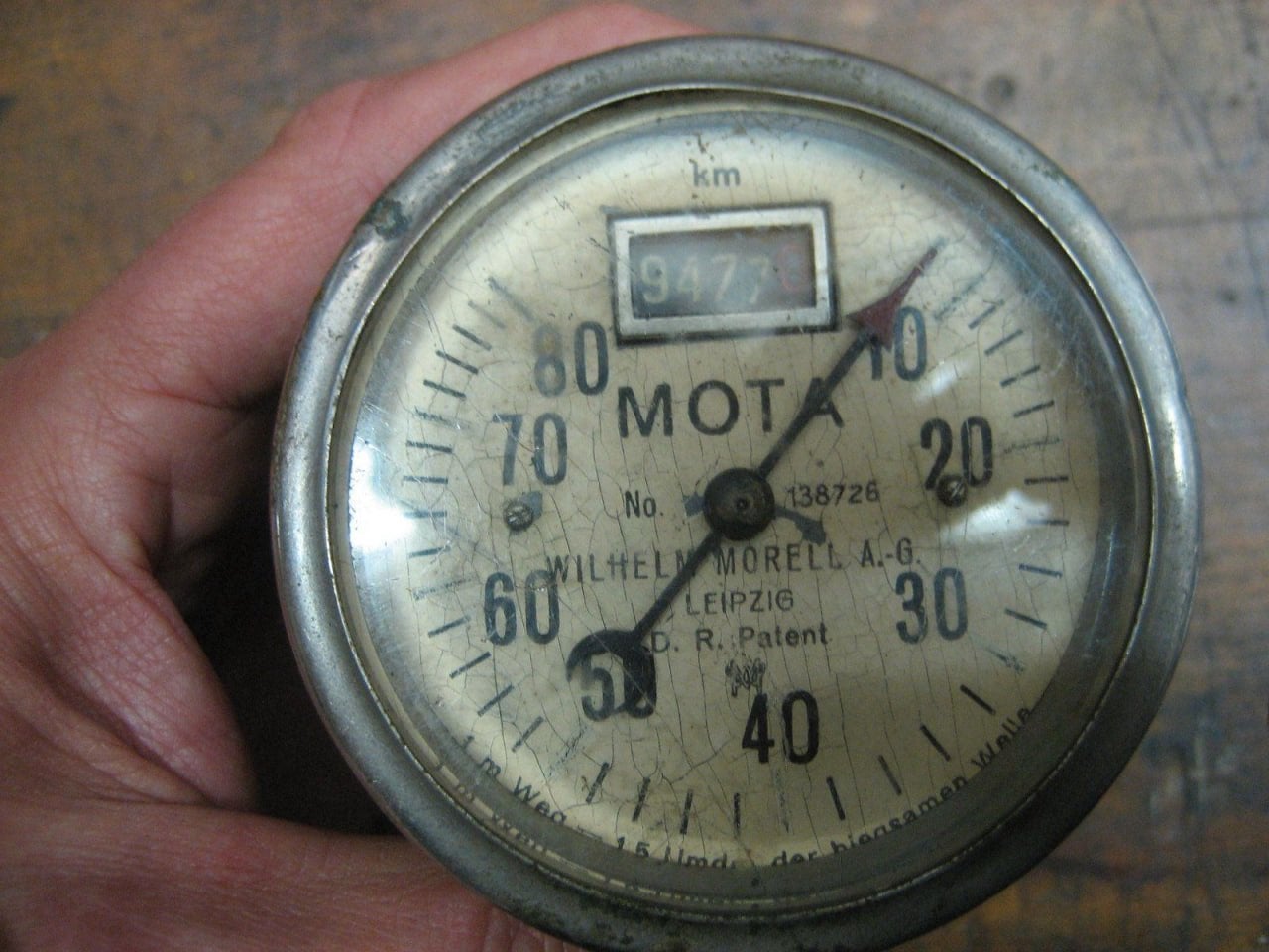 Mota-tacho, Wanderer, Tornax, Ardie, Zündapp, NSU, BMW, Ophalen of Verzenden