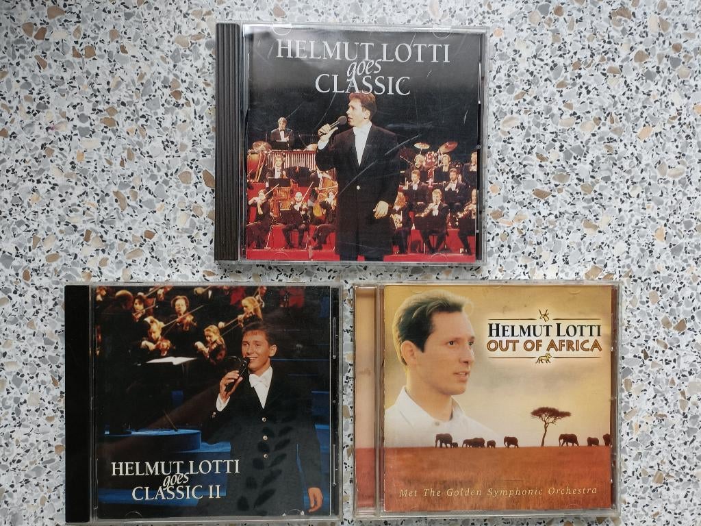 3 CD's van de zanger "Helmut Lotti"., Ophalen of Verzenden, Modernisme tot heden, Zo goed als nieuw, Vocaal