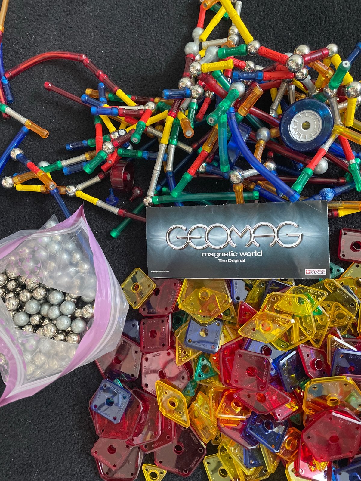 Geomag Magnetic World Bouwset - Groot pakket, Verzenden, Gebruikt, Bouwen