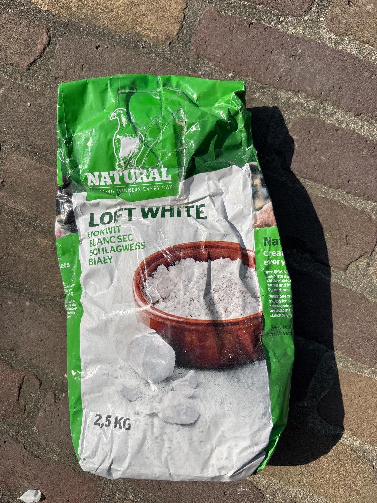 Hokwit voor pluimvee - 1,4 kilo, Ophalen of Verzenden, Gebruikt, Kippenhok of Kippenren
