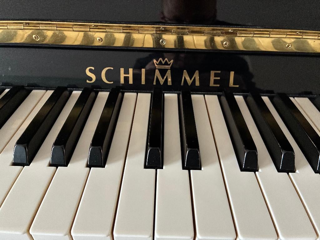 piano, Gebruikt, Zwart, Ophalen of Verzenden, Piano
