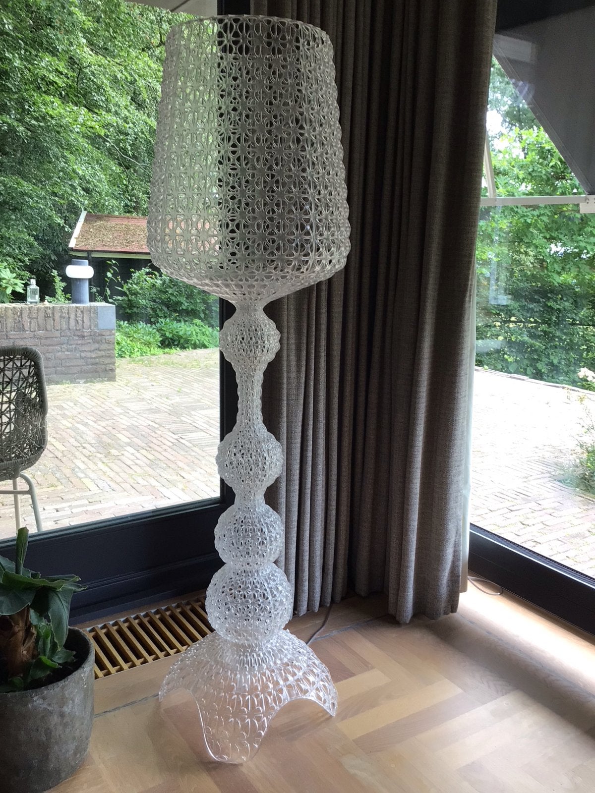 Kartell Kabuki vloerlampen set (groot en klein), Ophalen, Zo goed als nieuw, Kunststof, 150 tot 200 cm