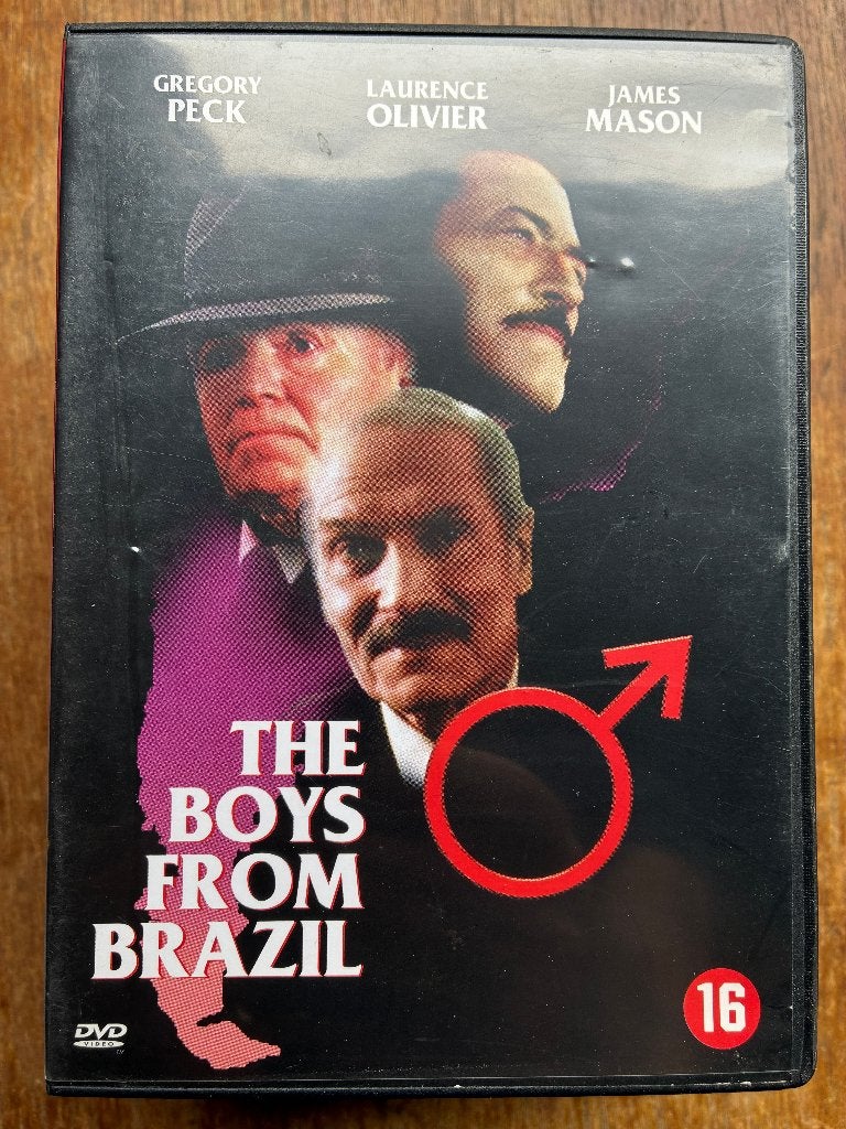 The Boys from Brazil DVD (Oorlog , thriller), 1960 tot 1980, Vanaf 16 jaar, Ophalen of Verzenden, Zo goed als nieuw