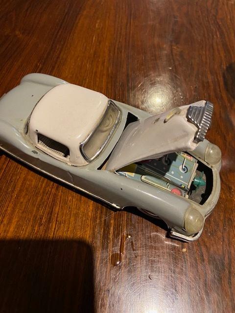 Oud blikken auto China frictie, Ophalen of Verzenden