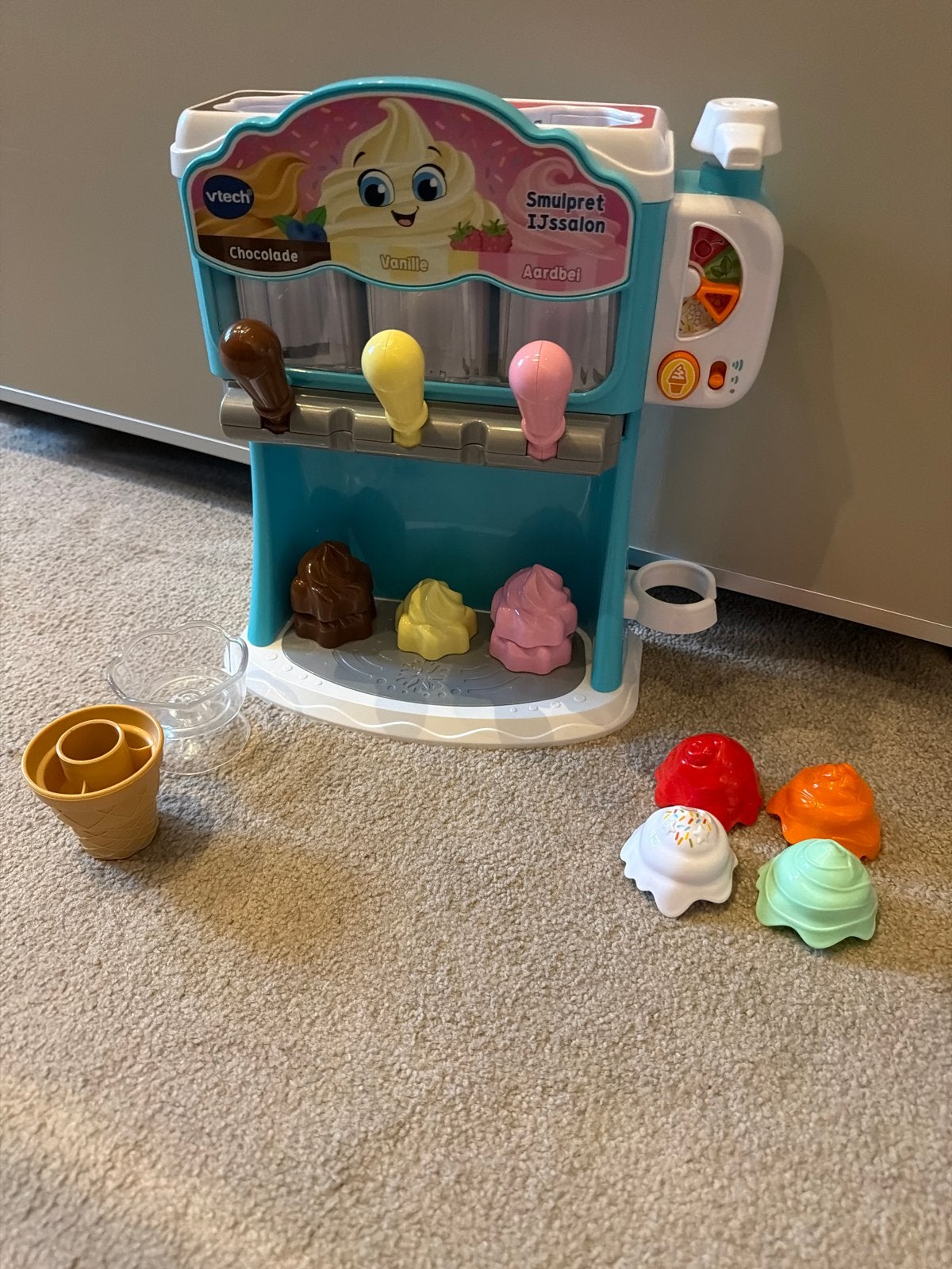 Vtech Smulpret IJssalon met geluid COMPLEET, Ophalen, Gebruikt, Jongen of Meisje