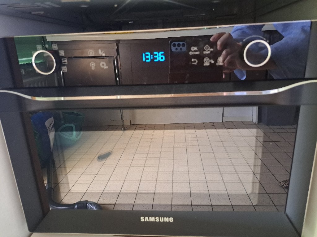 Combimagnetron Samsung, Ophalen, Combimagnetron, Hete lucht, Zo goed als nieuw