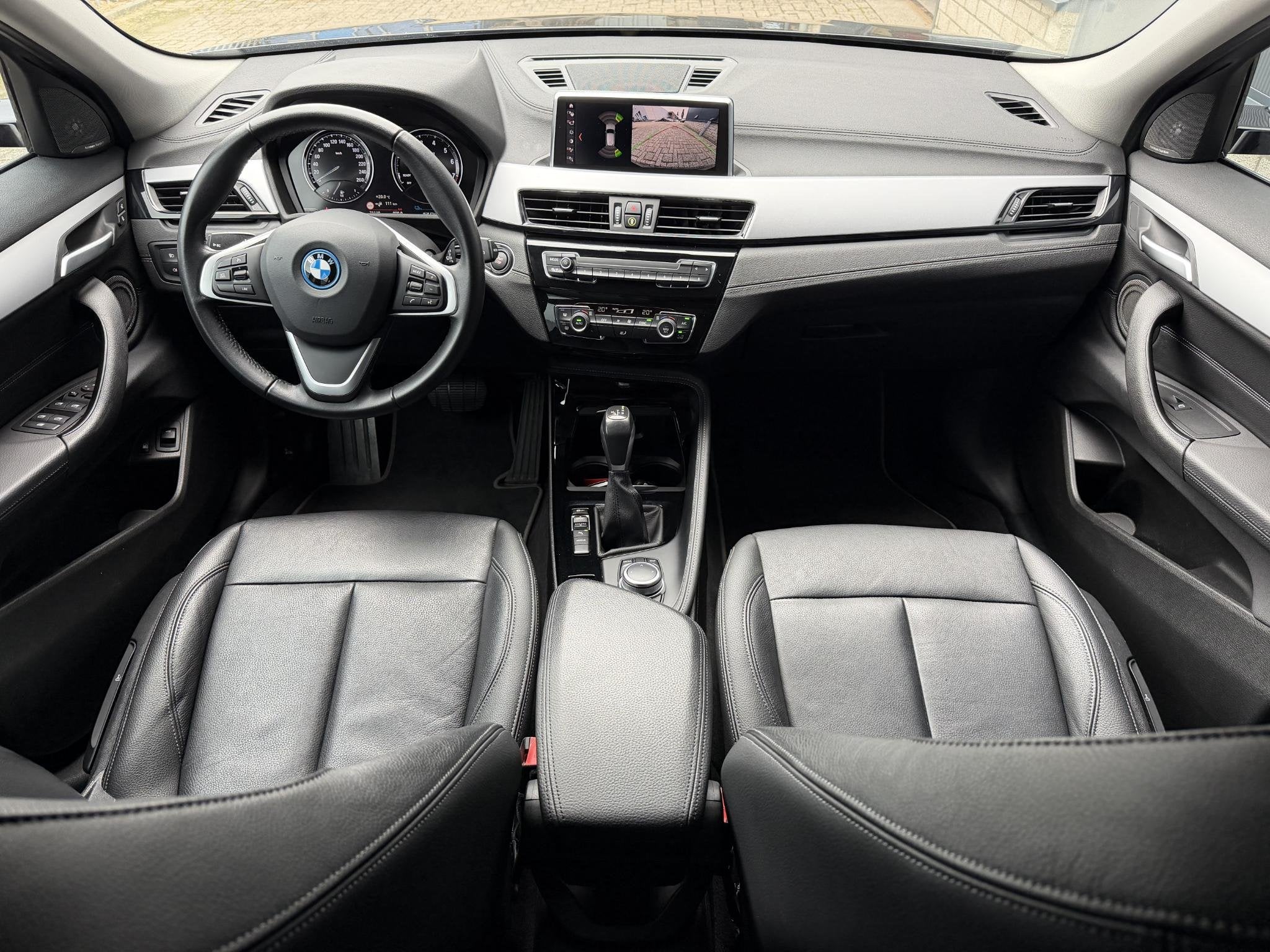 BMW X2 xDrive25e 18"/Leder/Harman Kardon/Camera/Apple Carpla, Auto's, Gebruikt, Zwart, Bedrijf, Vierwielaandrijving