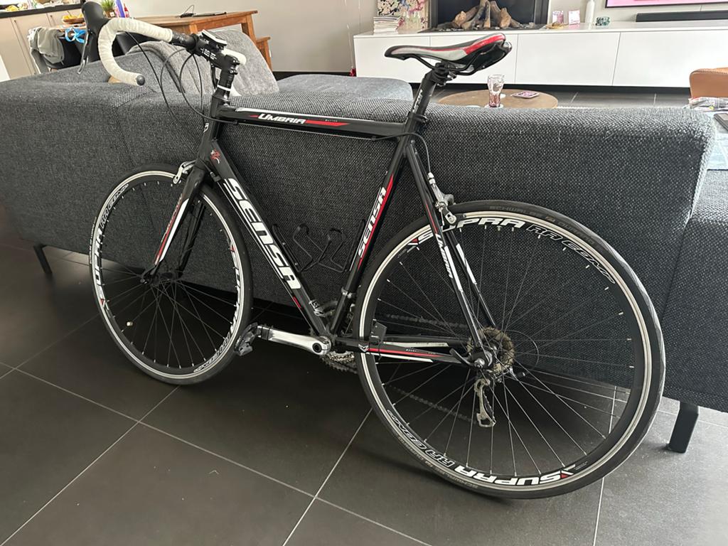 Sensa Umbria 60cm racefiets met Shimano Tiagra Triple, Fietsen en Brommers, Fietsen | Racefietsen, 28 inch, Gebruikt, Aluminium