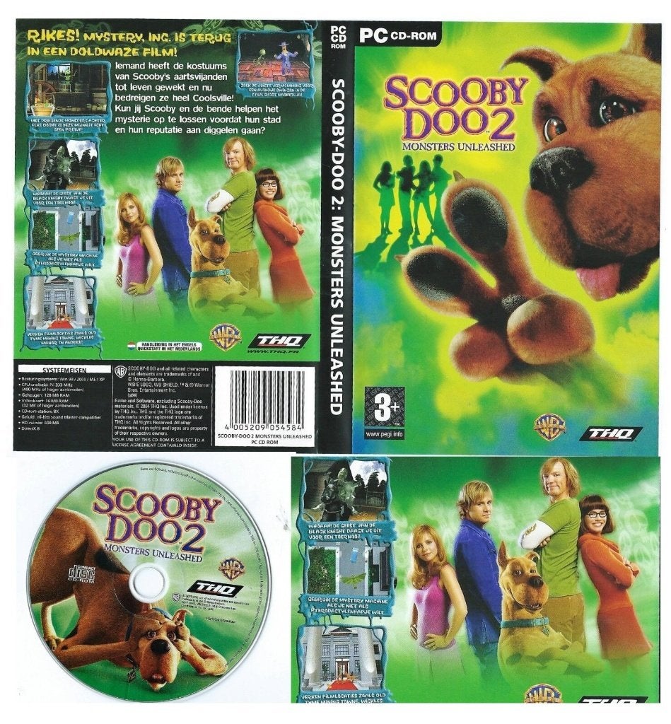 Scooby Doo 2 videogame monsters unleashed, Spelcomputers en Games, Avontuur en Actie, 1 speler, Eén computer, Ophalen of Verzenden