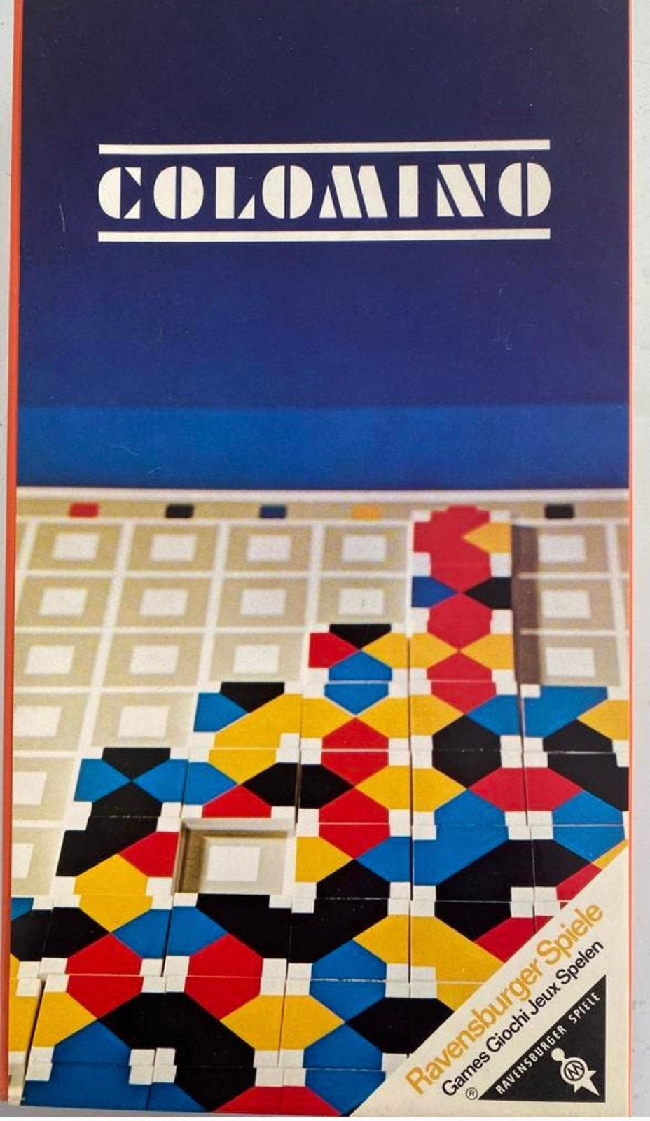 Ravensburger Colomino 1978, Drie of vier spelers, Ophalen of Verzenden, Zo goed als nieuw