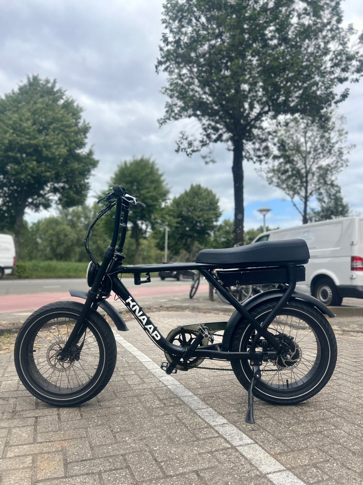 Knaap AMS - fatbike met sleutels, lader en factuur, Ophalen, Zo goed als nieuw, Fatbike, Motor