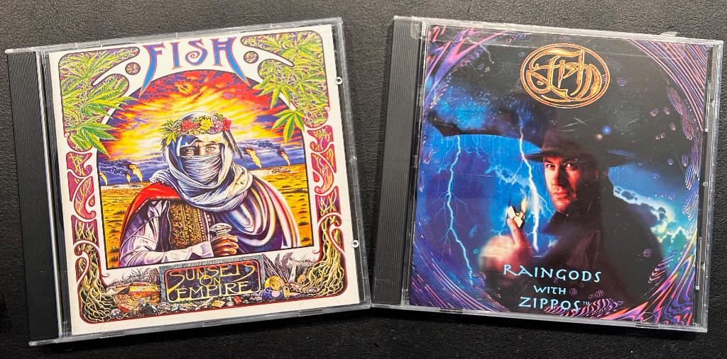 FISH - Sunsets on empire & Raindgods with zippos ( 2CDs ), Cd's en Dvd's, Cd's | Rock, Ophalen of Verzenden, Zo goed als nieuw