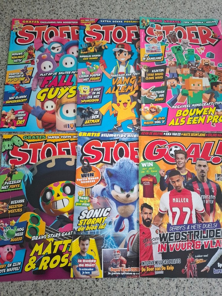 STOER 5X EN GOAL! 1X, Ophalen of Verzenden, Zo goed als nieuw