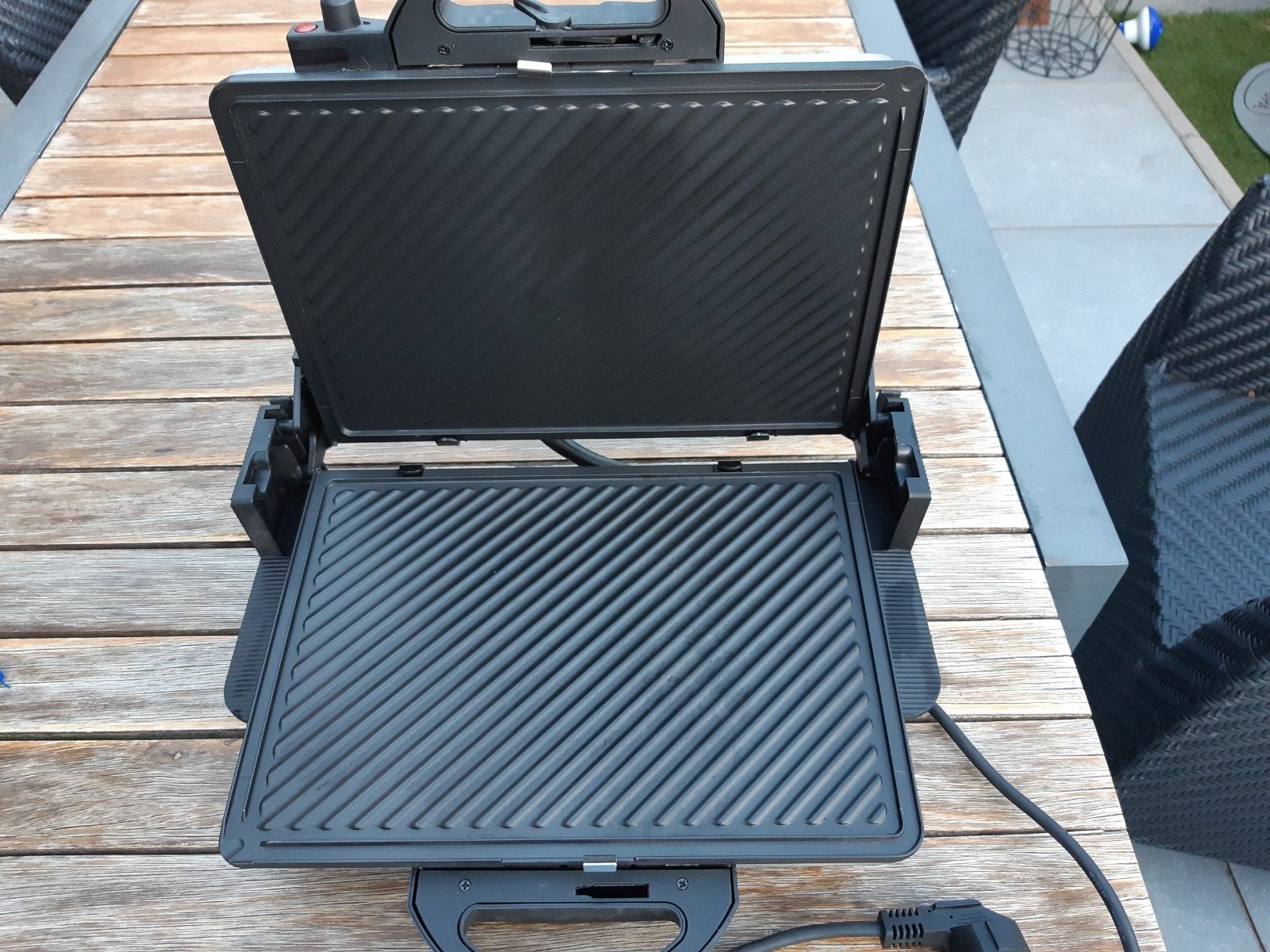 Bourgini tafelgrill - Zo goed als nieuw, Witgoed en Apparatuur, Grillplaten, Ophalen of Verzenden, Zo goed als nieuw, Tafelgrill
