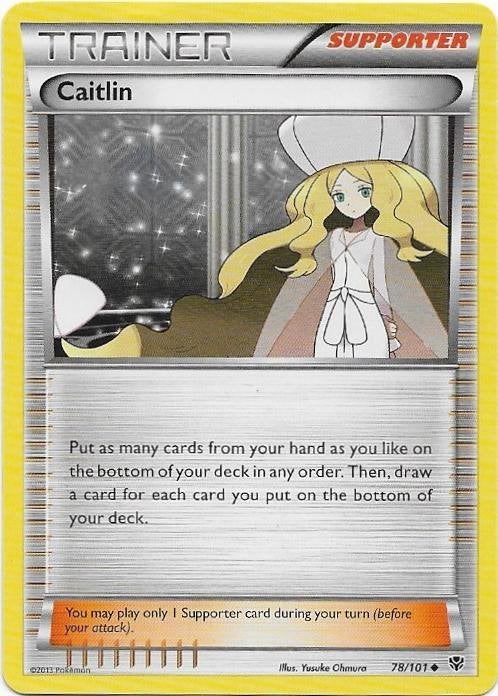 Plasma Blast,  Caitlin [uncommon] 78/101, Verzenden, Nieuw, Losse kaart