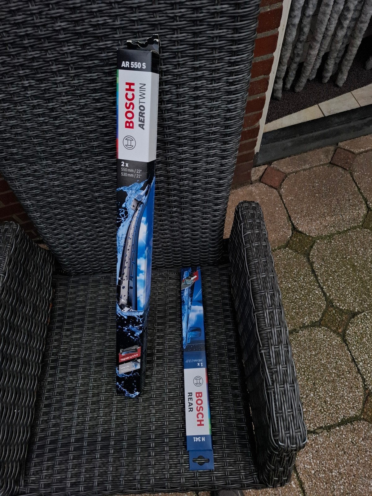 Ruitenwissers set voor en achter Renault Kangoo Family, Ophalen of Verzenden, Nieuw, Renault