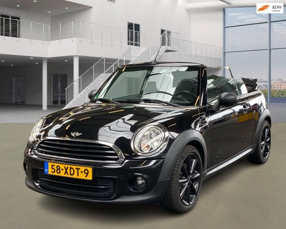 Mini Mini Cabrio 1.6 One Businessline CABRIO PSENSOR CRUISE, Auto's, Mini, Bedrijf, Te koop, Cabrio, Open dak, Benzine, Euro 5