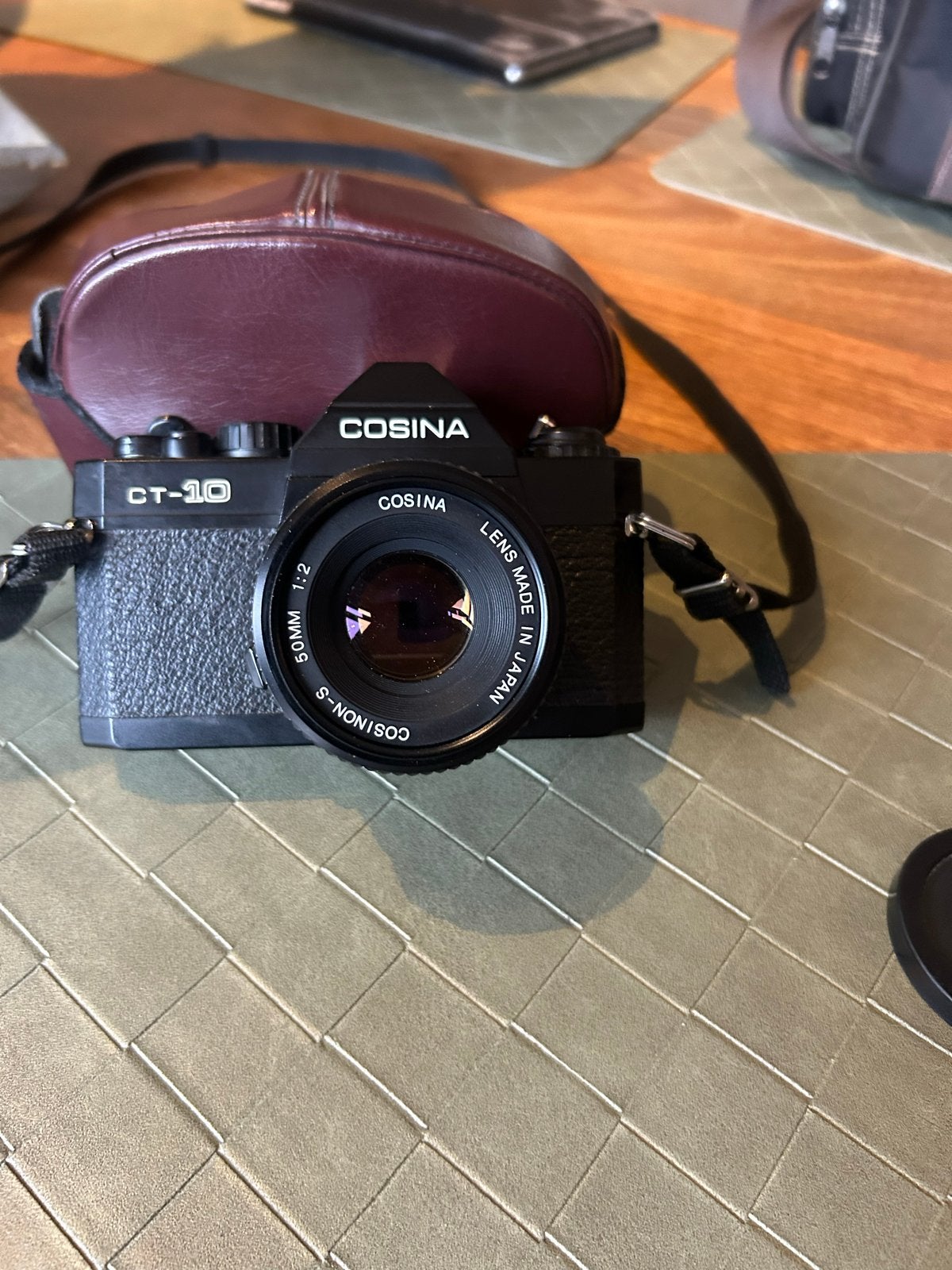 Cosina CT-10 Spiegelreflexcamera met 50mm f/2 lens, Ophalen of Verzenden, Zo goed als nieuw, Spiegelreflex, Overige Merken