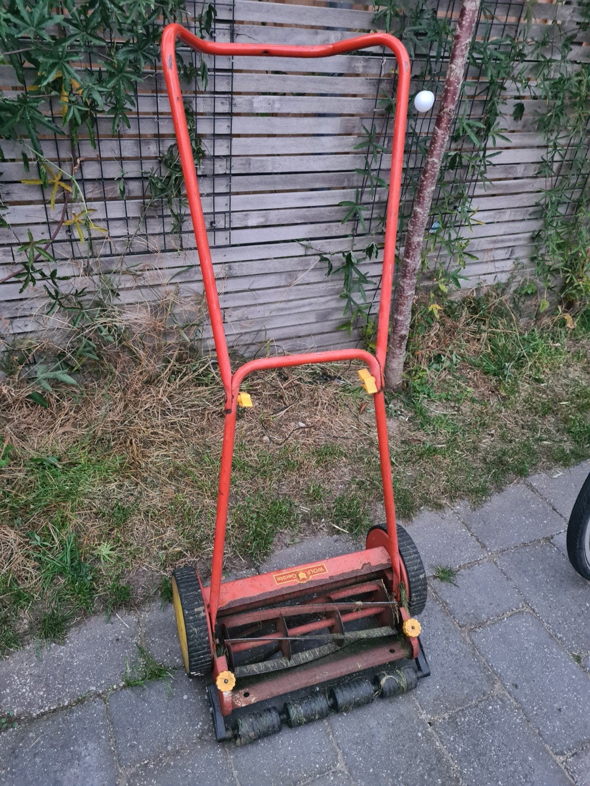 Wolf Garten Exact 38 handgrasmaaier, Ophalen, Handgrasmaaier, 30 t/m 39 cm, Kooimesmaaier
