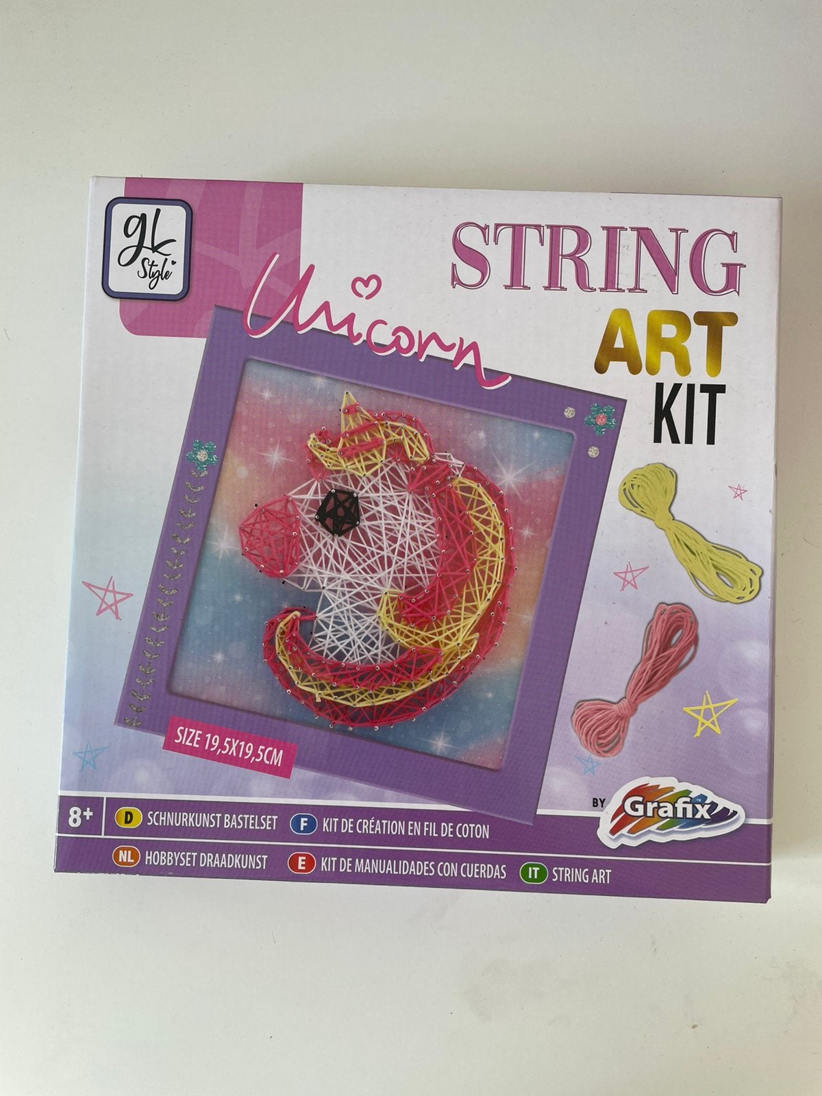 String Art Unicorn knutselset 8+ – ongebruikt – Grafix, Ophalen of Verzenden, Zo goed als nieuw