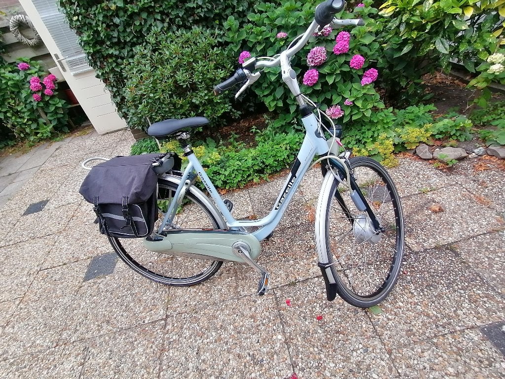 Electrische gazelle fiets, Fietsen en Brommers, Ophalen, Gebruikt, Versnellingen, 50 tot 53 cm