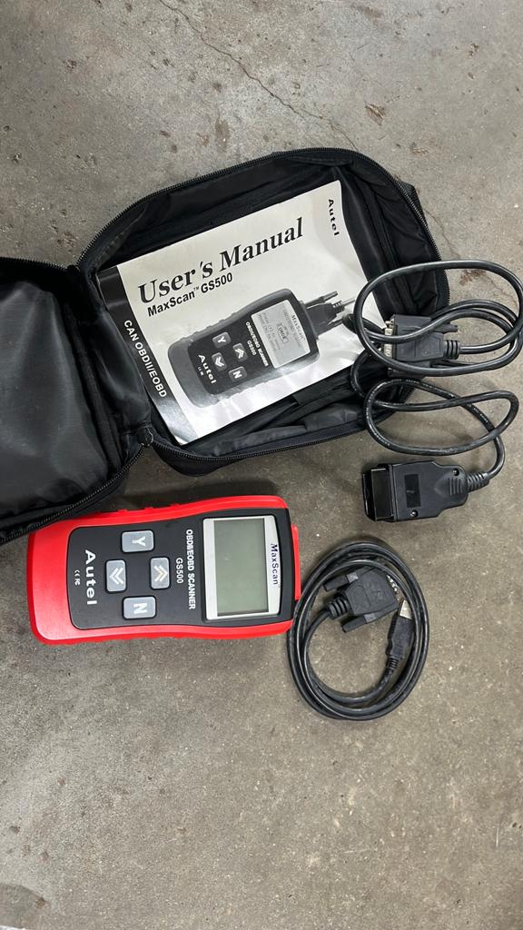 Autel max scan gs 500 resetten storingen, Ophalen of Verzenden, Zo goed als nieuw