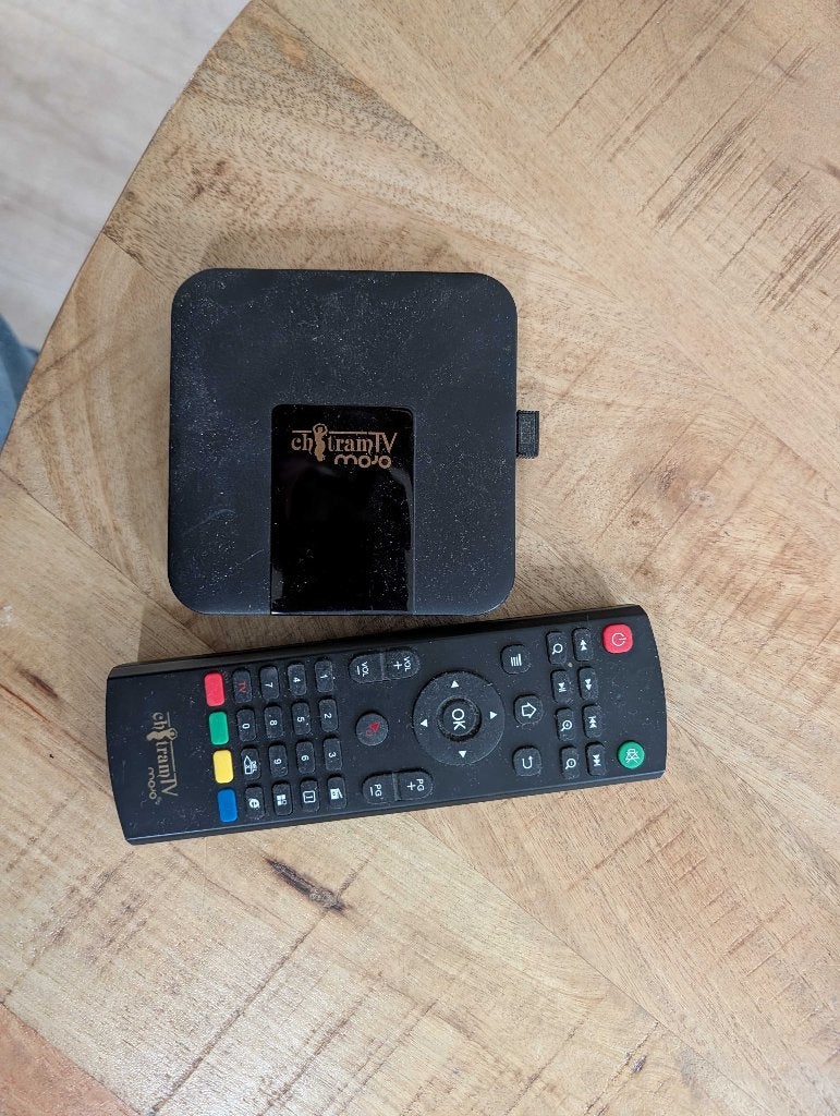 tv setup box chitram for Indian channels, Ophalen, Gebruikt, Audio