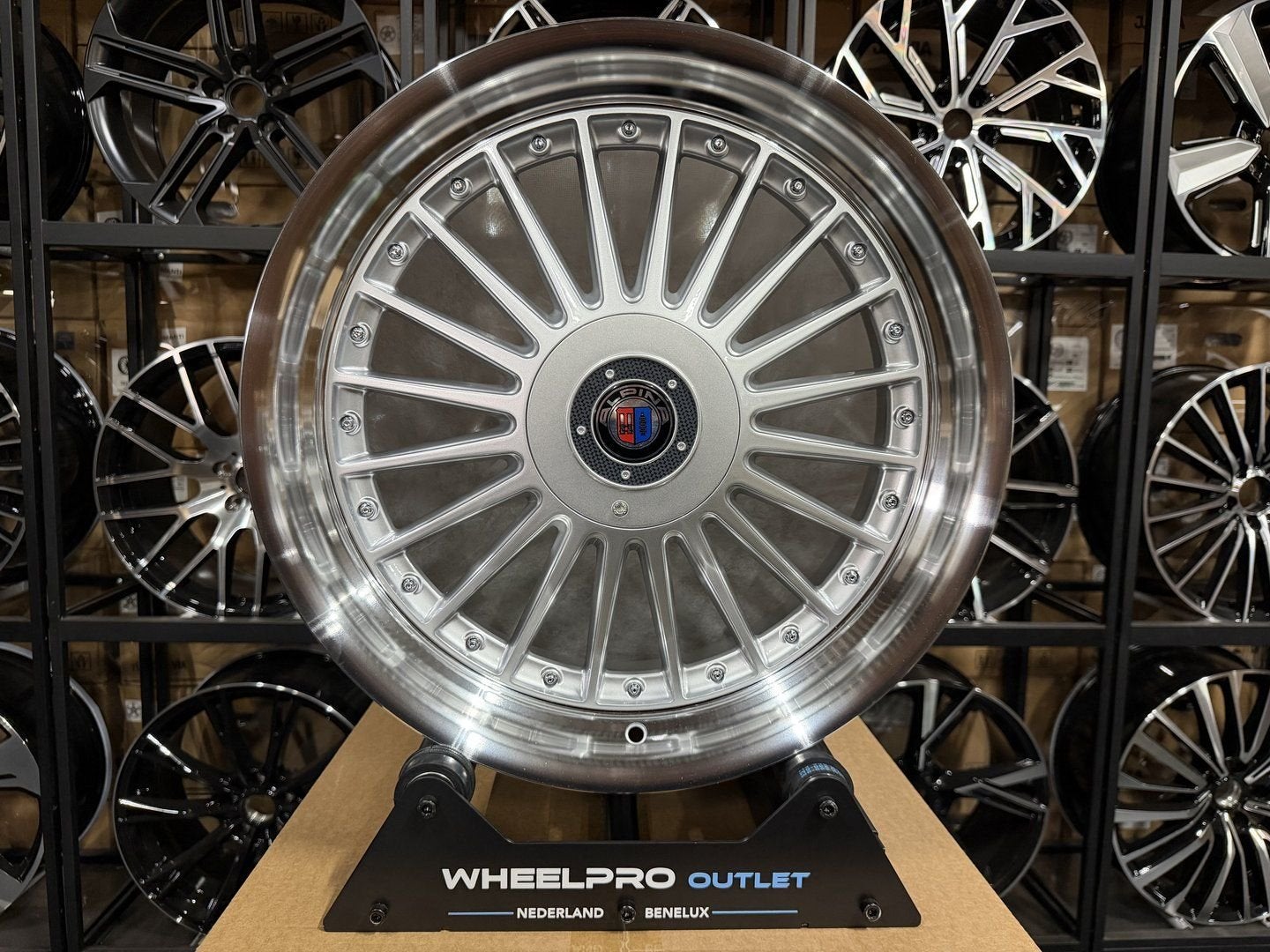 19 inch ALPINA 5X120/5X112 BMW 5 serie E34 E38 E39 E60 E63, Auto-onderdelen, Banden en Velgen, Band(en), Personenwagen, Nieuw