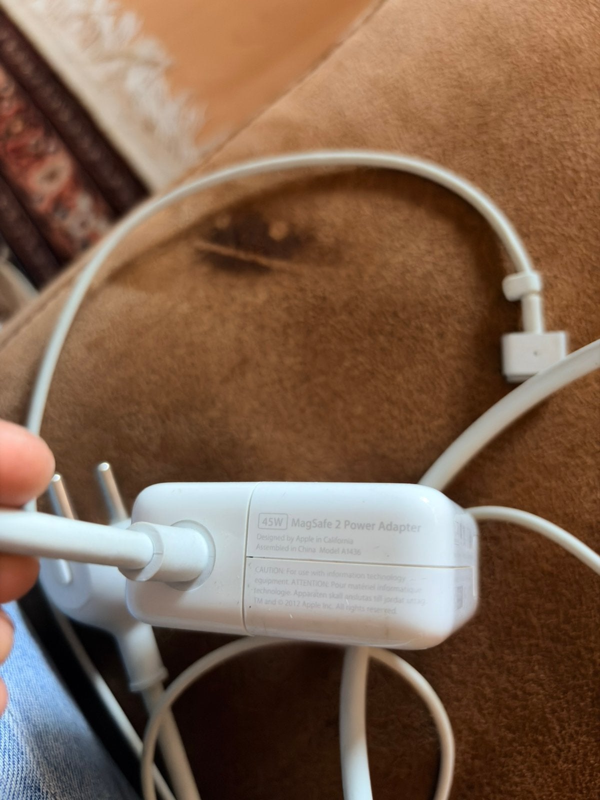 Originele Magsafe 2 oplader 45w, Ophalen, Zo goed als nieuw
