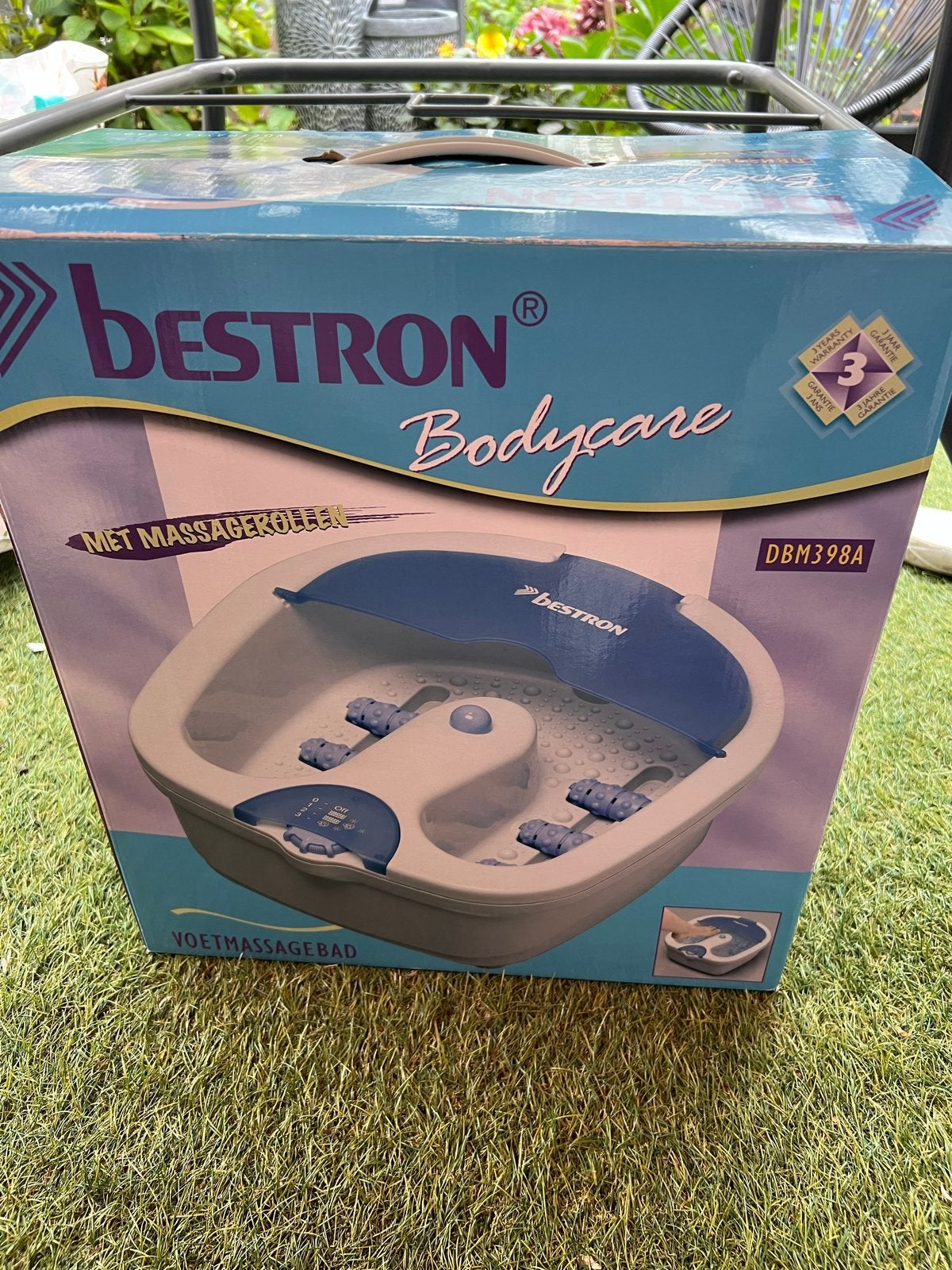 Bestron Bodycare Voetmassagebad DBM398A - Nieuw in doos, Witgoed en Apparatuur, Ophalen of Verzenden, Nieuw, Hand- en Voetverzorging