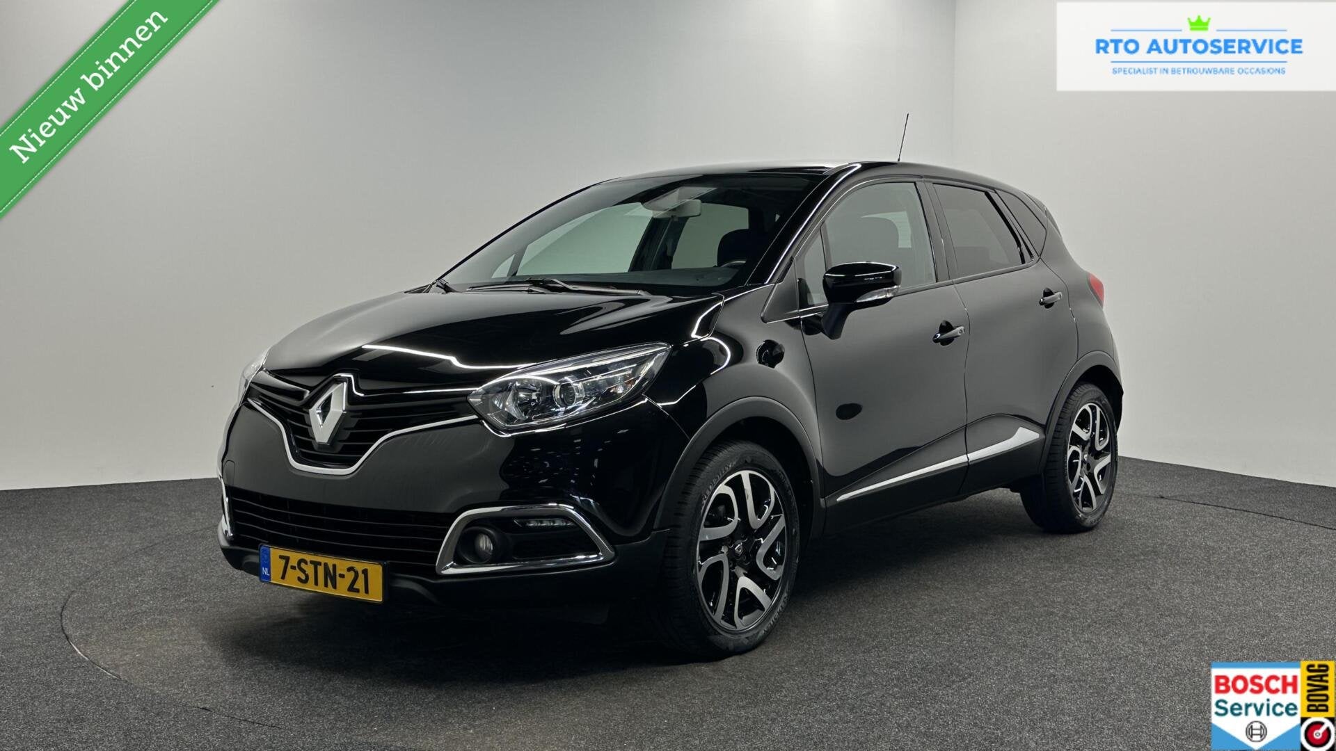 Renault Captur 0.9 TCe Expression|ECC|Navi|Cruise|NAP|, Voorwielaandrijving, Stof, Gebruikt, Met garantie (alle)