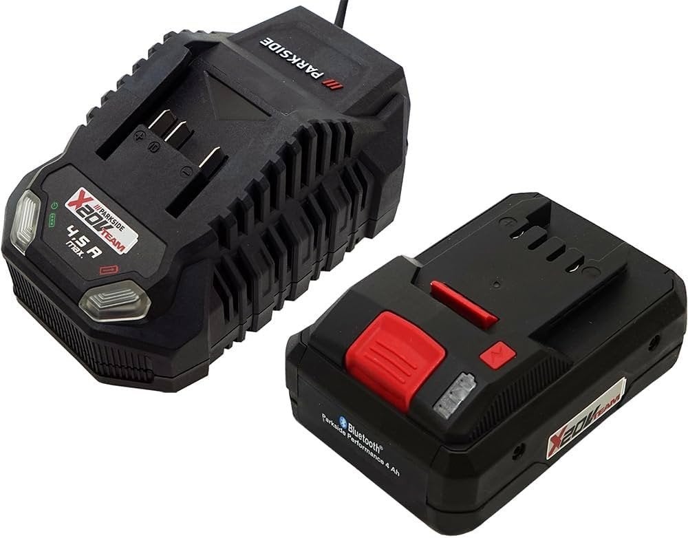 Parkside Performance 20V 4Ah Smart Accu met Lader Nieuw, Doe-het-zelf en Verbouw, Ophalen of Verzenden, Nieuw