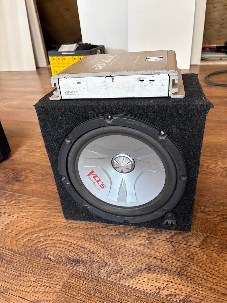 Pioneer Subwoofer met Kenwood Versterker, Ophalen, Gebruikt, Subwoofer, Overige merken