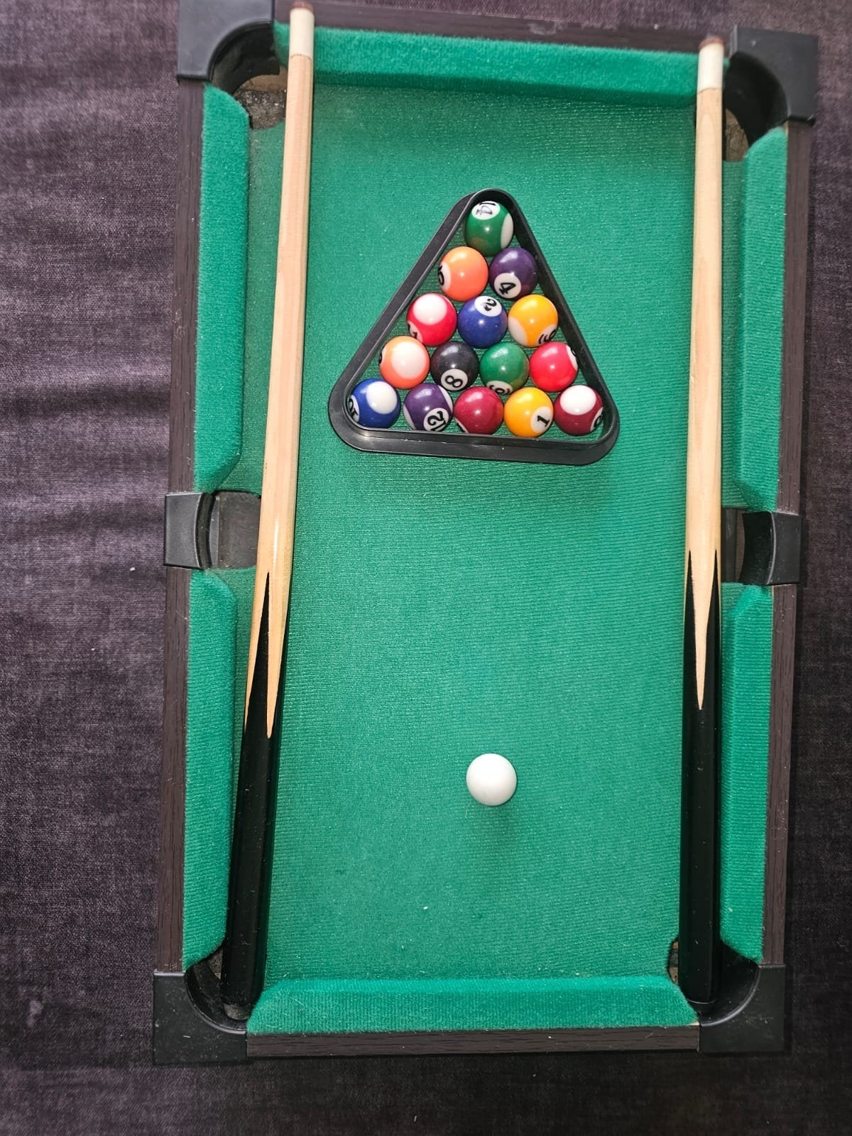Mini Pooltafel - Compact Plezier voor Thuis, Ophalen of Verzenden, Gebruikt, Pooltafel