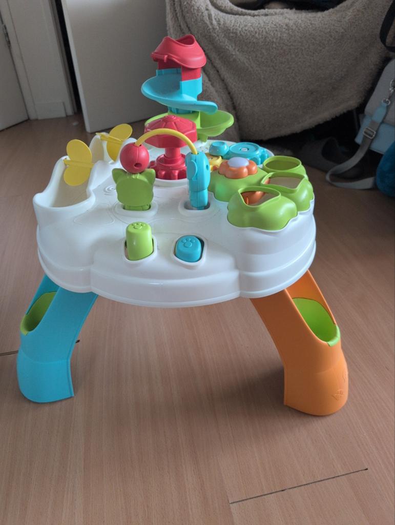 Vrolijke Baby Speeltafel met Ballenbaan, Kinderen en Baby's, Speelgoed | Babyspeelgoed, Ophalen, Zo goed als nieuw, Overige typen