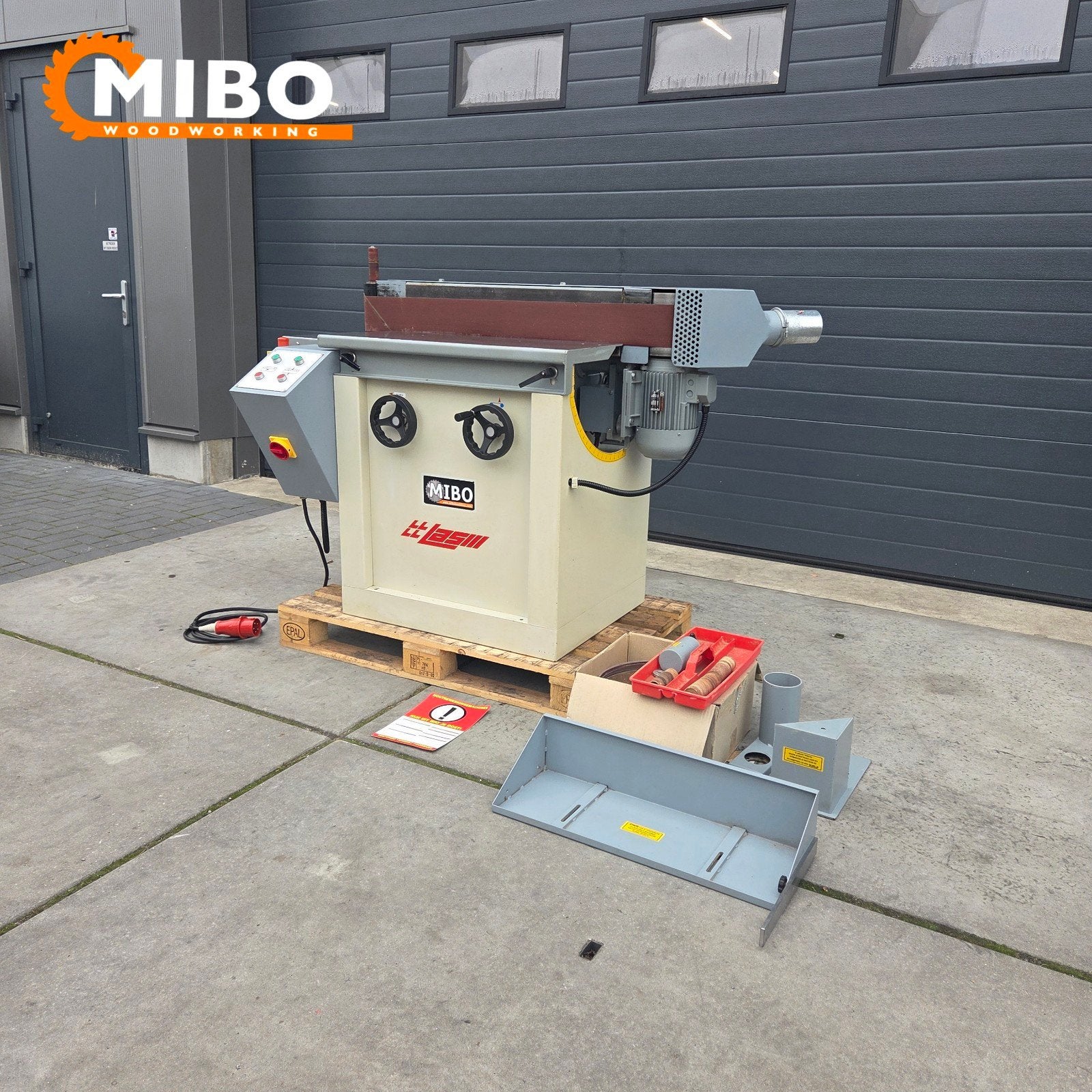 Volpato kantenschuurmachine Oscillerend *** compleet ***, Doe-het-zelf en Verbouw, Gereedschap | Schuurmachines, Ophalen of Verzenden