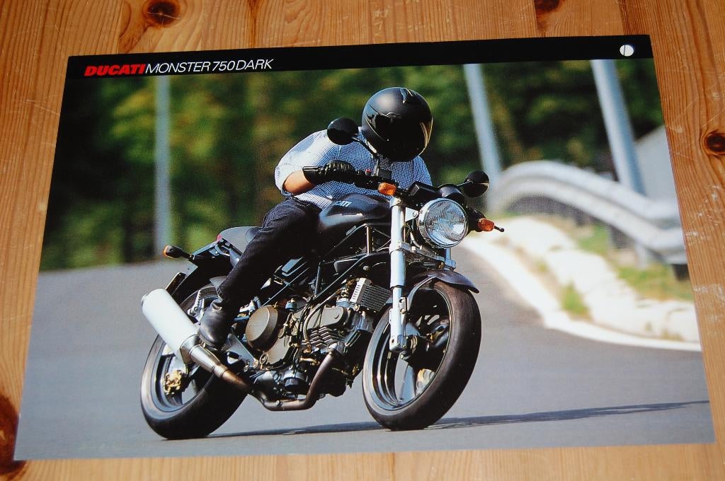Ducati Monster 750 Dark, Motoren, Handleidingen en Instructieboekjes, Ducati, Ophalen of Verzenden