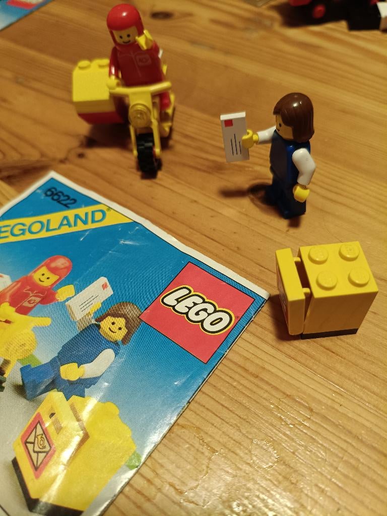 Lego 6622 postbode en klamt, Ophalen of Verzenden, Zo goed als nieuw