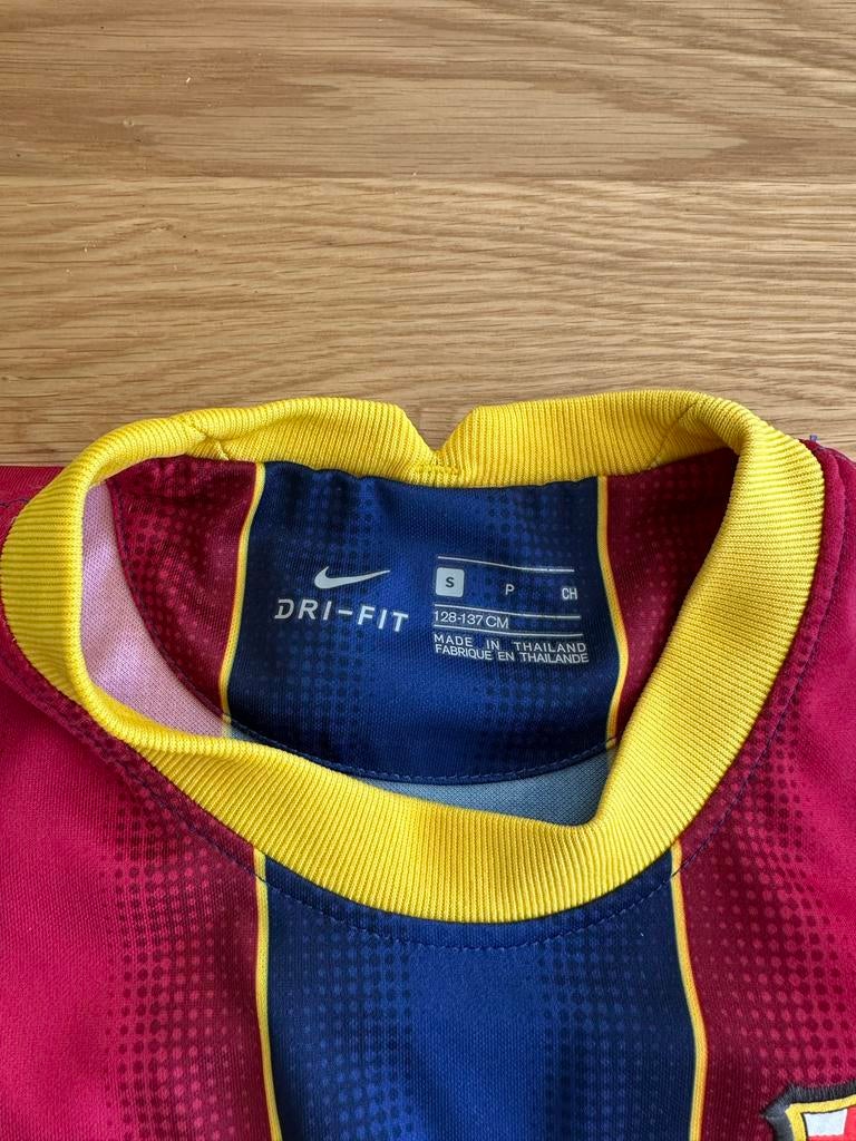 FC Barcelona Thuisshirt 2020/2021 Maat 128-137 cm, Ophalen, Zo goed als nieuw, Jongen of Meisje