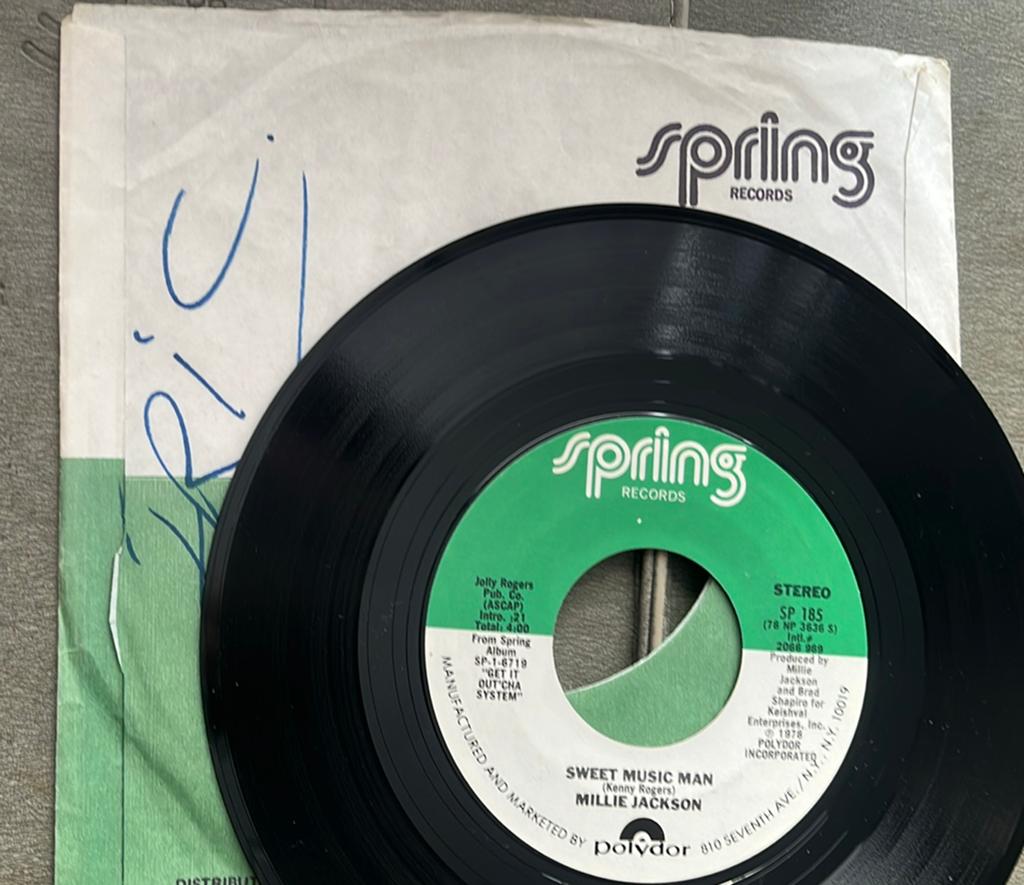 Millie Jackson - Sweet Music Man 7” US 1978, Gebruikt, 7 inch, Single, Ophalen of Verzenden