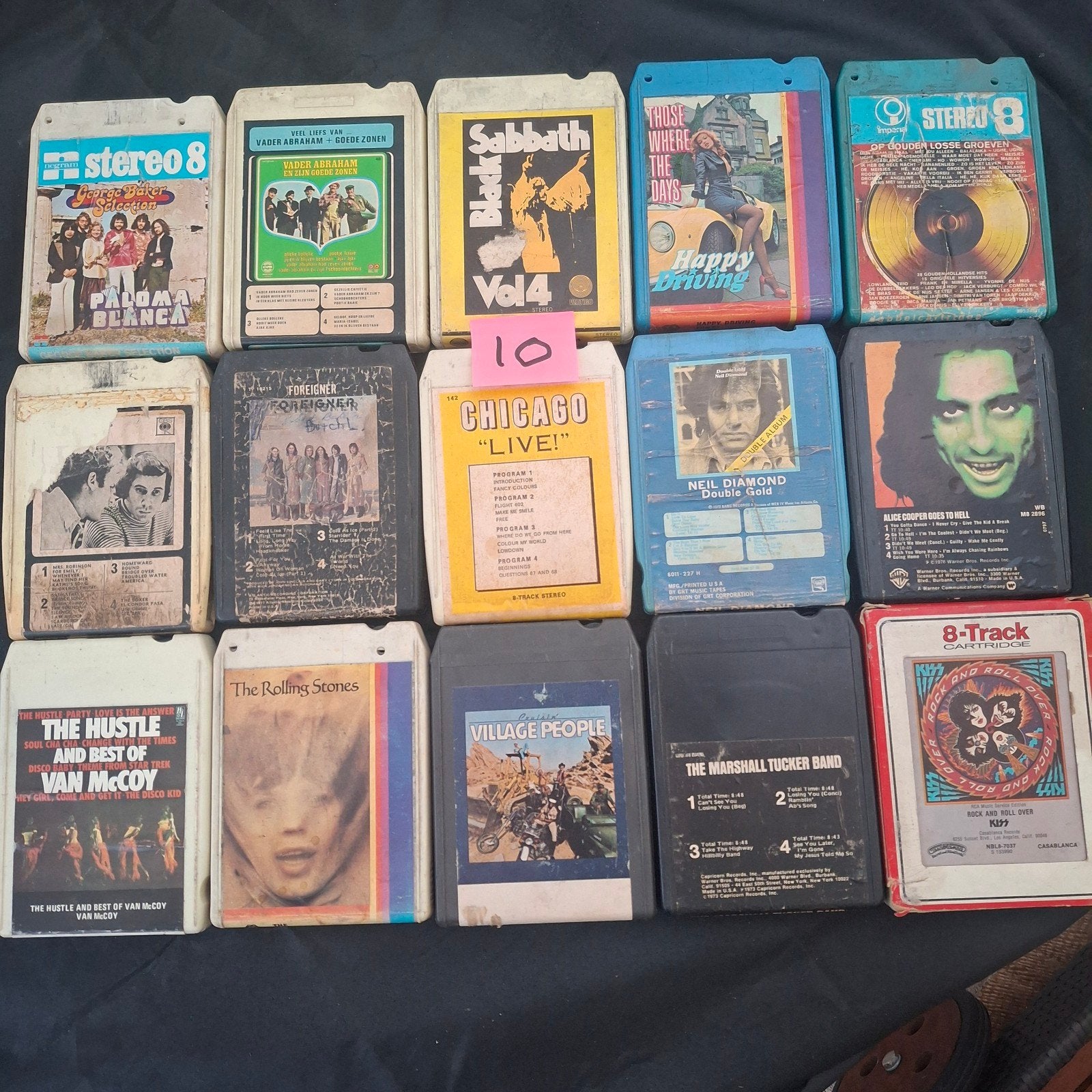 8 track cassettes ook los te koop, Ophalen of Verzenden, Gebruikt