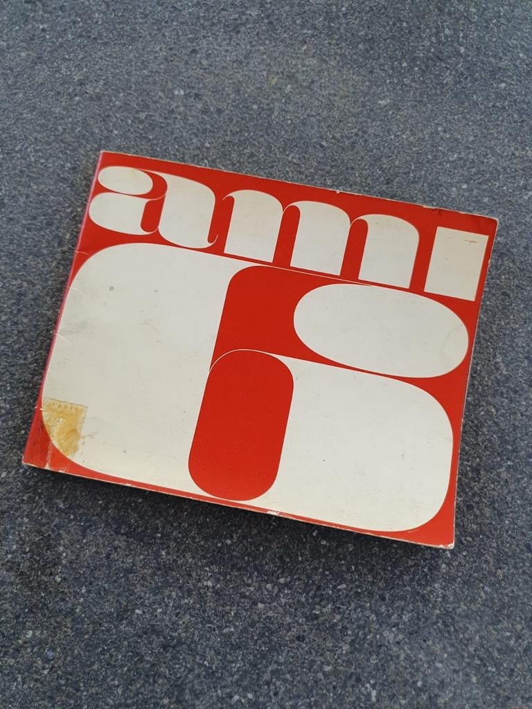 Originele Citroën Ami handleiding, Boeken, Ophalen of Verzenden, Gelezen, Citroën