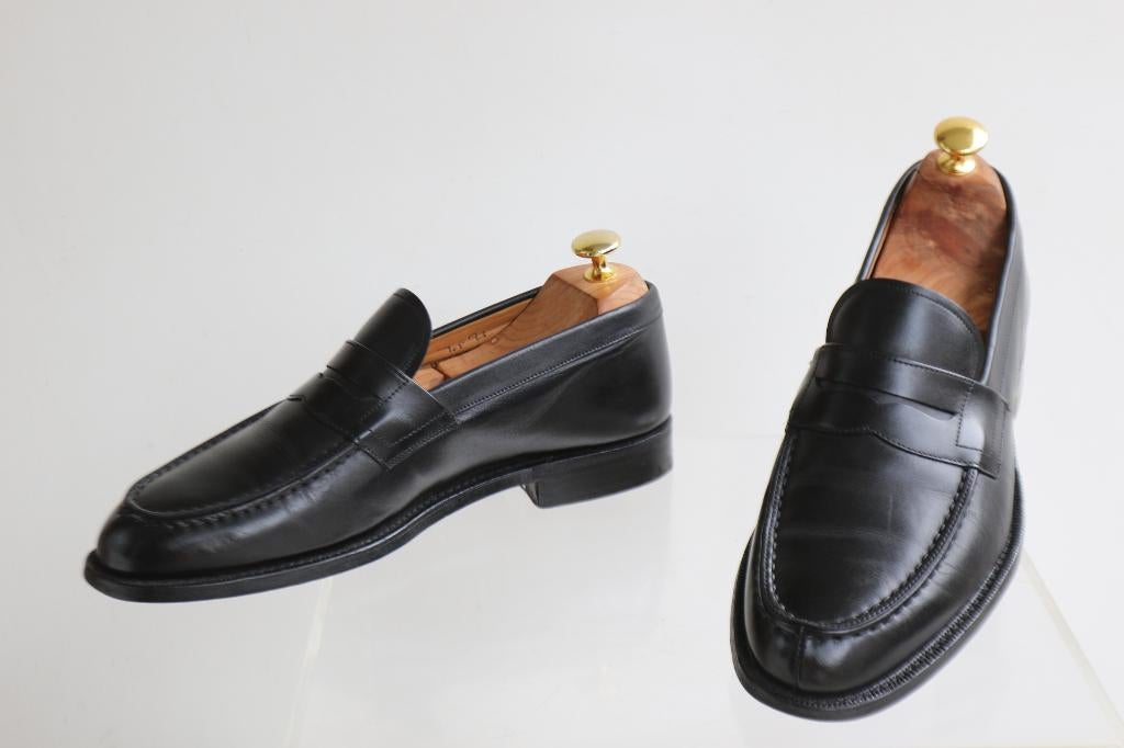 Superieure Church’s Darwin Loafer maat 7 F = maat 41, Loafers, Zwart, Ophalen of Verzenden, Zo goed als nieuw