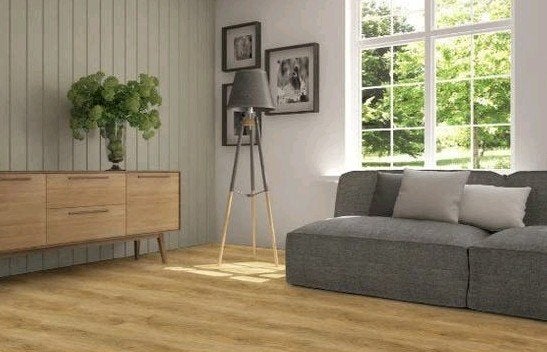 Decomode PVC Vloer Sense Vanilla Oak 9m2, Doe-het-zelf en Verbouw, Ophalen, Kunststof, 50 tot 150 cm, Overige typen